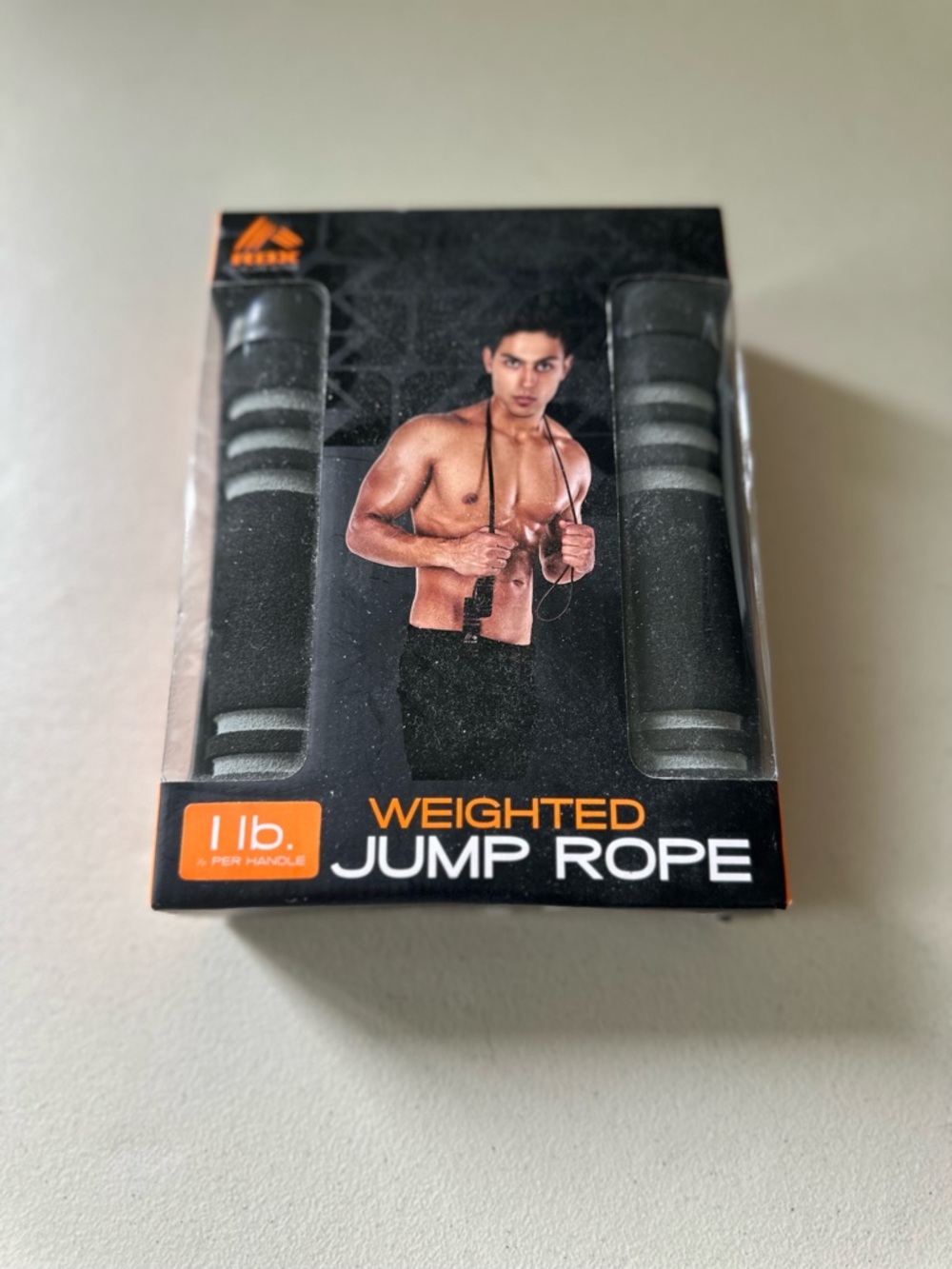 NIB RBX Weighted Jump Rope BLACK